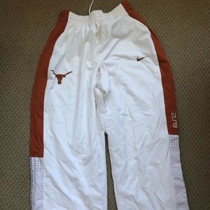 Authentic Nike Texas Longhorns Basketball Pants